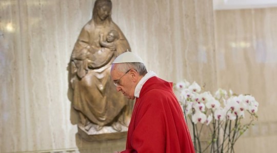Papieska Msza: o Kościele męczenników