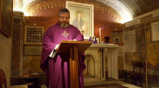 Modlitwa za ofiarodawców w Bazylice św. Piotra (04.03.2017)