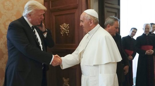 Spotkania ojca świętego Franciszka z prezydentem USA Donaldem Trumpem  (Vatican Service News 24.05.2017)