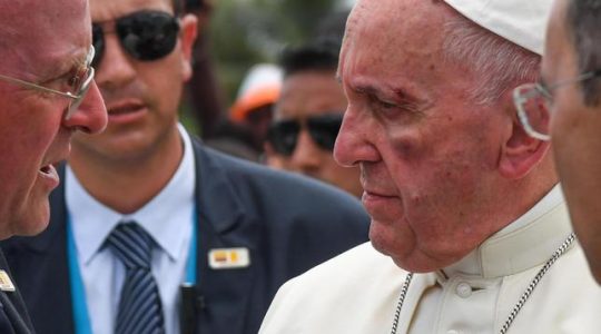 Wypadek papieża Franciszka w Kolumbii ( Vatican Service News - 10.09.2017)
