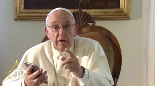 Papież z telefonem . Sobotni felieton (Vatican Service News -23.09.2017)