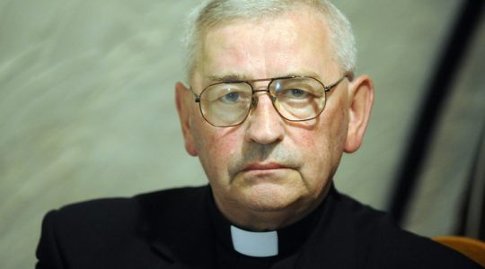   Biskup  Tadeusz Pieronek krytycznie o Polsce w Italii i o Różańcu do Granic (14.10.2017)