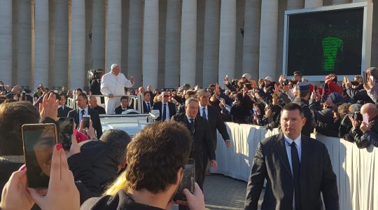 Audiencja z Papieżem Franciszkiem (24.01.2018- Vatican Service News)
