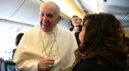 Papież wyjawia kulisy udzielenia ślubu na pokładzie samolotu(Vatican Service News - 23.01.2018)