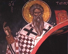 Święty Tarazjusz, patriarcha (25.02.2018)