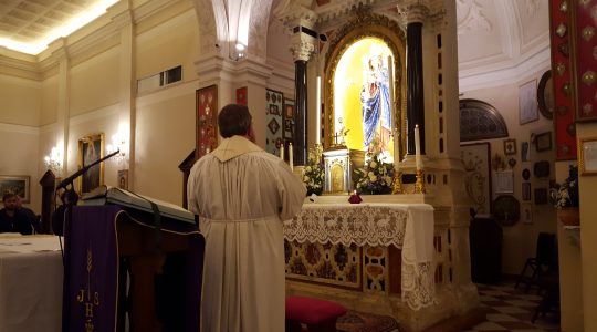 „Spotkanie Jezusa z Matką Najświętszą” - rozważanie w Curtarolo  (21.03.2018)