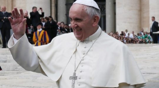 Papież Franciszek odznaczony medalem Katolickiego Uniwersytetu Lubelskiego (25.04.2018 Vatican Service News )