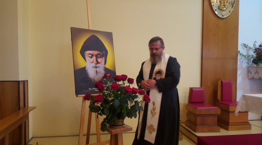 Rozpoczęcie IV Dni Świętego Charbela-Rekolekcje w Częstochowie (11.05.2018)