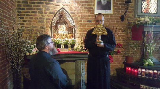 W belgijskim klasztorze oo. maronitów  (23.05.2018)
