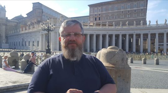 Un saluto di padre Jarek da piazza San Pietro (24.05.2018)