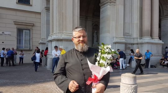 W sanktuarium Matki Bożej Różańcowej w Pompejach