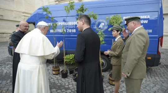 Niecodzienni pielgrzymi z Polski u Ojca Świętego ( Vatican Service News - 23.05.2018)