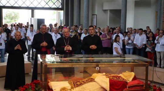 Ciało św. Jana XXIII wraca do Watykanu  (11.06.2018)