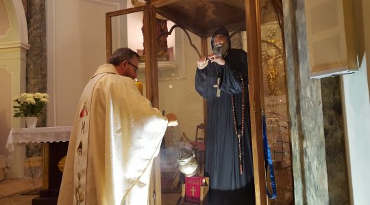 Uroczystości ku czci świętego Charbela w Gragnano w Italii (24.07.2018)