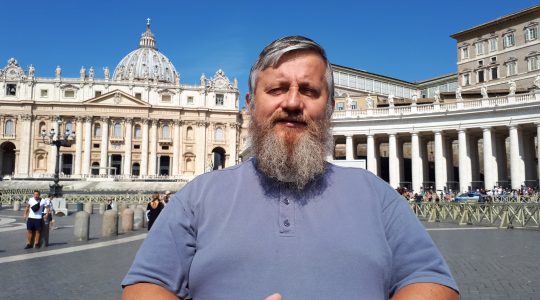 Ksiądz Jarek-informacje i błogosławieństwo z Placu Świętego Piotra (27.07.2018)