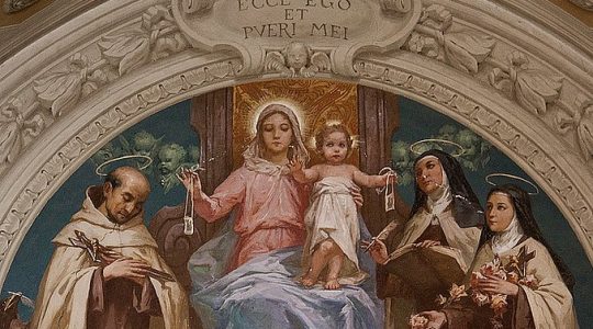 Najświętsza Maryja Panna z góry Karmel Szkaplerz karmelitański (16.07.2018)