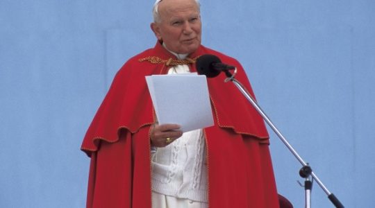 Radość św. Jana Pawła II