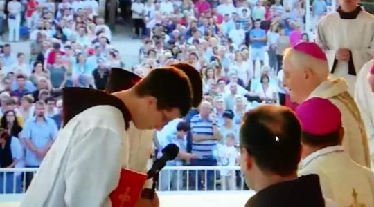 Abp. Hoser rozpoczął misję wizytatora apostolskiego w Medjugorie (23.07.2018)