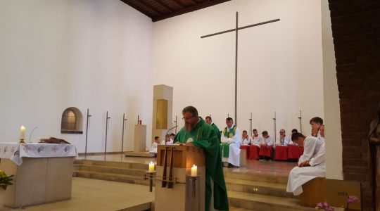 Msza św. w Moers – z udziałem chóru z Częstochowy  (8.07.2018)