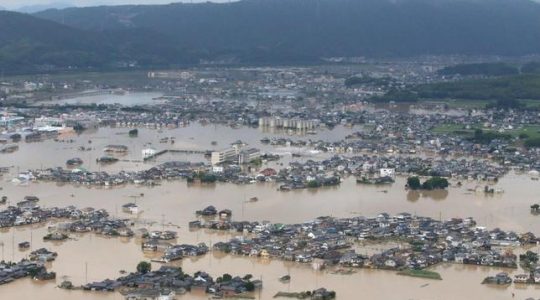 Módlmy się za ofiary wielkiej powodzi w Japonii (Vatican Service News - 10.07.2018)