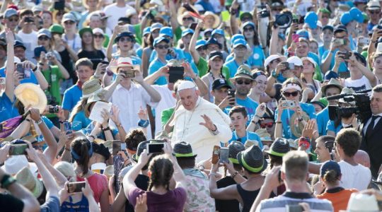 Papież spotkał się z ministrantami i ministrantkami (1.08.2018)
