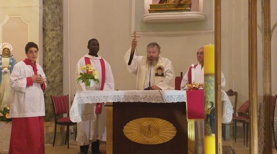 Rok temu figura św. Charbela w Gragnano została poświęcona  (27. 09. 2018)