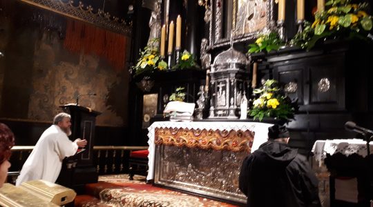Ks. Jarosław modlił się na Jasne Górze o pokój na Ukrainie  (26.11.2018)