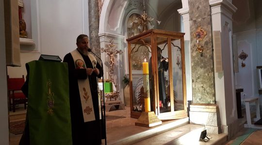 W Gragnano - modlitwa za chorych i cierpiących (26.01.2019)