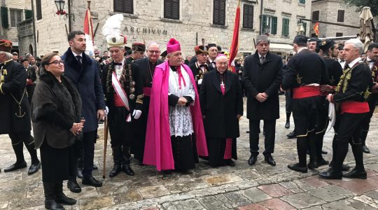 Uroczystości ku czci św. Tryfona w Kotorze (08.02.2019)