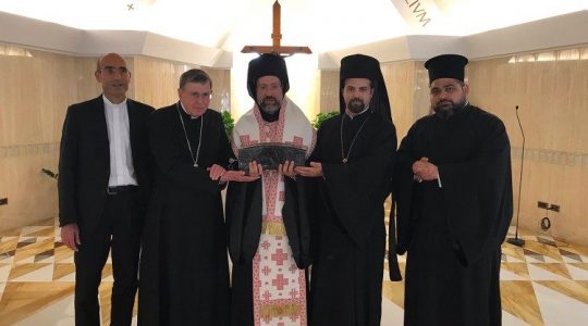 Patriarcha Konstantynopola otrzymał relikwie świętego Piotra Apostoła (Vatican Service News - 01.07.2019)
