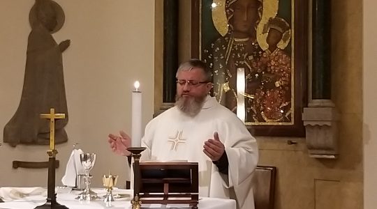 Eucharystia w bazylice Świętego Piotra (13.11.2019)