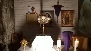 Adoracja Najświętszego Sakramentu-Adorazione Eucaristica e preghiera Mariana (31.03.2020)