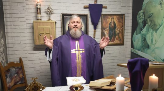 La Santa Messa in diretta-07.04.2020
