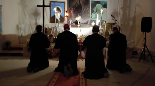 Adoracja Eucharystyczna i modlitwa przebłagalna-Preghiera di riparazione a Gesù (16.08.2020)