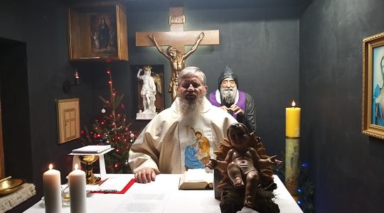 La Santa Messa-Vigilia di Natale dalla cappella di San Charbel in diretta alle ore 22.30-Florencja 23.12.2020