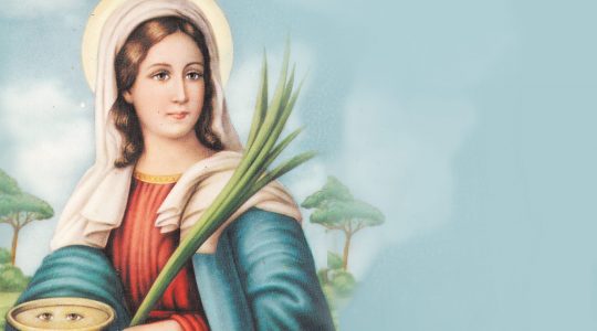 Święta Łucja, dziewica i męczennica (13.12.2020)