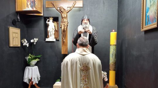Koronka do Bożego Miłosierdzia-Coroncina della Divina Misericordia- rocznica urodzin dla nieba św. Charbela (24.12.2020)