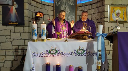 La Santa Messa in diretta-con la terza catechesi-ritiro spirituale Avvento 2020, Florencja (06.12.2020)