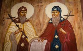 Święci Cyryl, mnich, i Metody, biskup patroni Europy (14.02.2021)