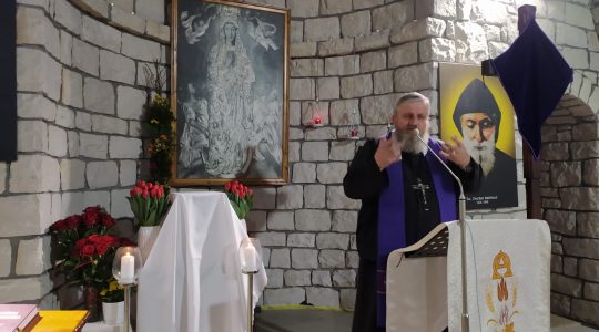 Terza catechesi di padre Jarek nel secondo giorno del ritiro a Florencja alle ore 17.45  (30.03.2021)