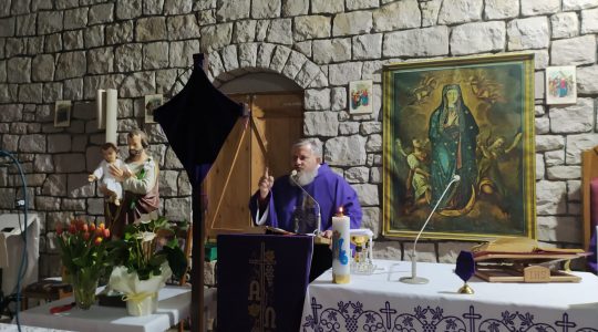 La Santa Messa e quarta catechesi di padre Jarek in diretta alle ore 19.00-Florencja 30.03.2021