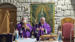 La Santa Messa e sesta catechesi di padre Jarek alle ore 19.00-Florencja 31.03.2021
