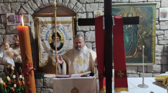 La Santa Messa in diretta-Domenica di Pasqua, Resurrezione del Signore-Florencja 04.04.2021