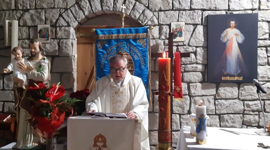 Transmisja Mszy Świętej o godz. 11.00-V Niedziela Wielkanocna,Florencja 02.05.2021