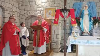 Transmisja Mszy Świętej,godz. 20.00-Uroczystość Zesłania Ducha Świętego,Florencja 23.05.2021