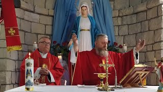 Transmisja Mszy Świętej,godz. 11.00-Uroczystość Zesłania Ducha Świętego, Florencja 23.05.2021
