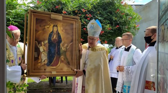 Przywitanie Wizerunku Matki Bożej-Benvenuto alla Madonna alle ore 11.40-Milicz 06.08.2021