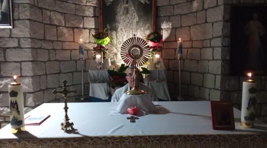 Nabożeństwo z modlitwą o uzdrowienie,godz. 10.00-Preghiera di guarigione alle ore 10.00-Florencja 15.08.2021