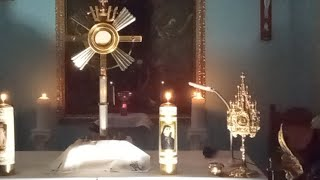 Adorazione Eucaristica,17.00-Modlitwa różańcowa-Rossano Veneto,14.11.2021
