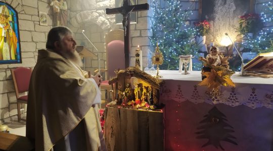 Transmisja Mszy Świętej,godz.11.00-Uroczystość Narodzenia Pańskiego,Florencja 25.12.2021